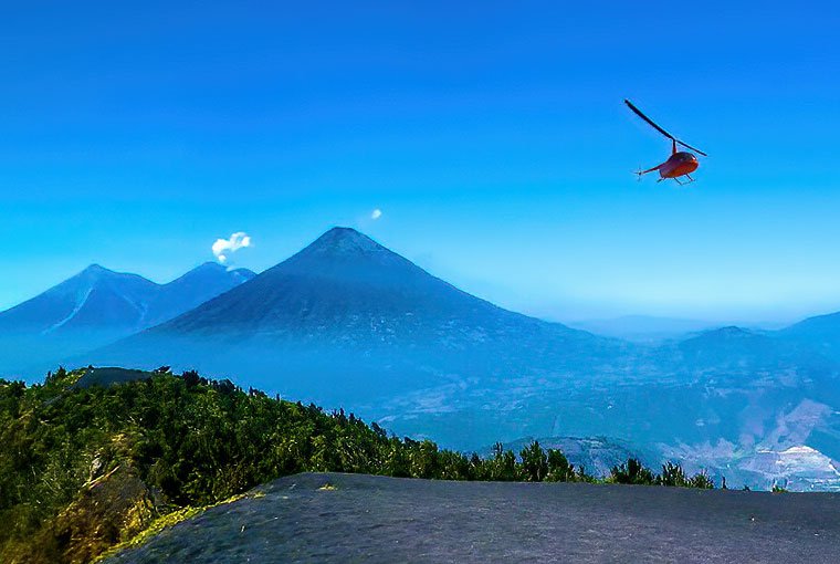 Antigua Guatemala Helicopter Tour